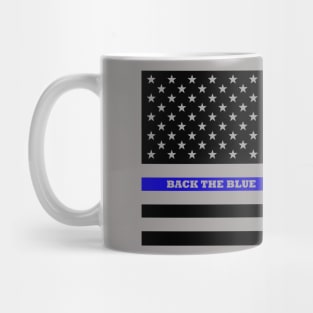 Thin Blue Line Flag Mug